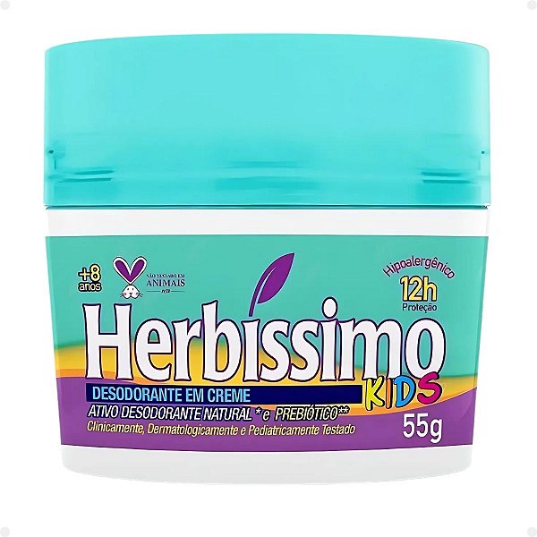 Desodorante Creme Herbissimo Kids 55g
