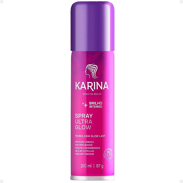 Spray de Brilho Karina Ultra Glow 150ml