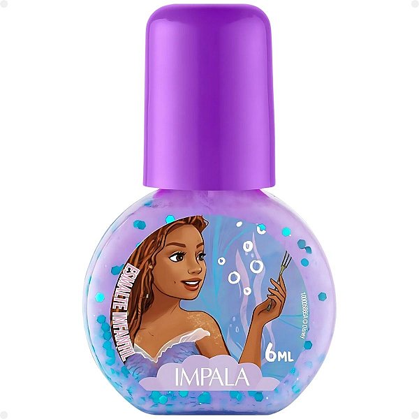 Esmalte Infantil Impala Disney Quero Ser Desse Mundo 6ml