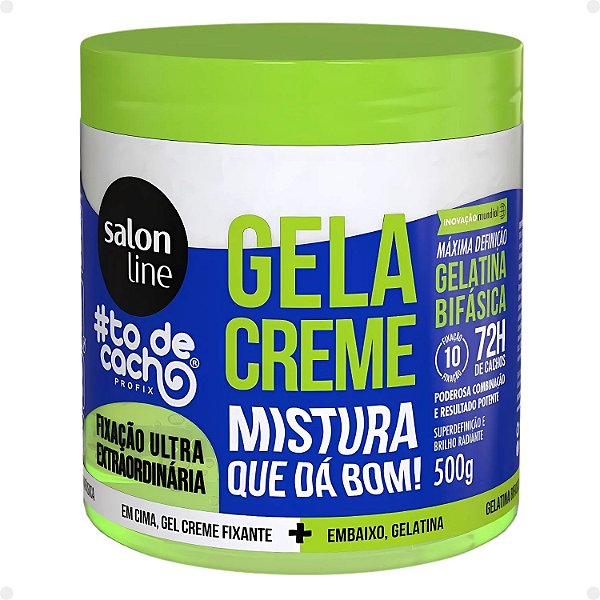 Gelacreme Salon Line #todecacho Fixação Ultra Extraordinária 500g