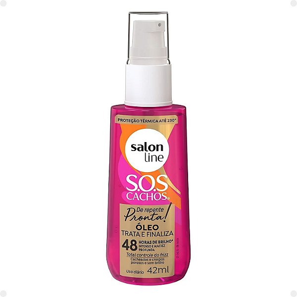 Óleo Reparador Salon Line Sos Cachos De Repente Pronta! 42ml