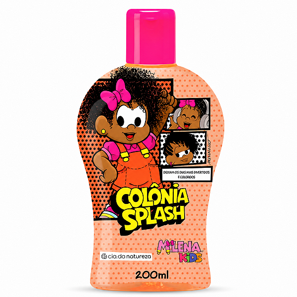 Colônia Splash Cia Da Natureza Milena Kids 200ml