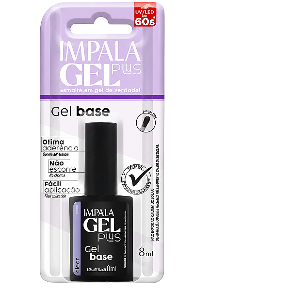 Esmalte Impala Gel Base Plus 8ml