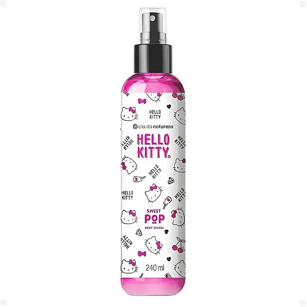 Body Splash Cia Da Natureza Hello Kitty Sweet Pop 240ml