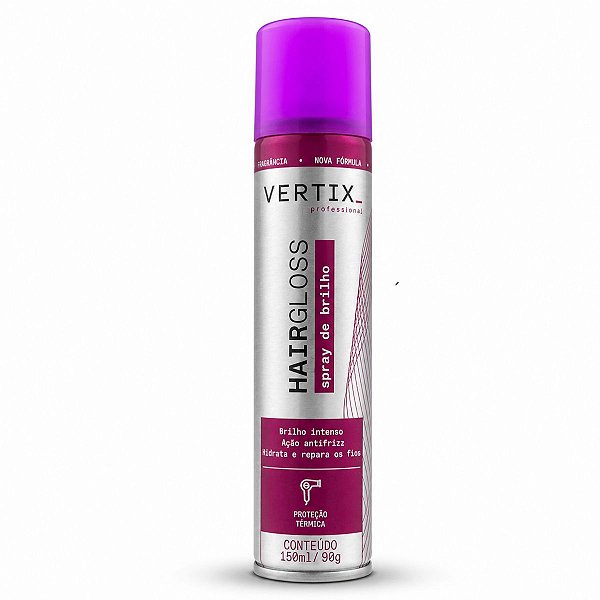 Hair Spray De Brilho Vertix Gloss 150ml
