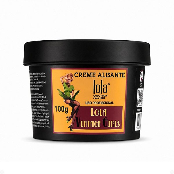 Creme Alisante Lola Vintage Girls 100g