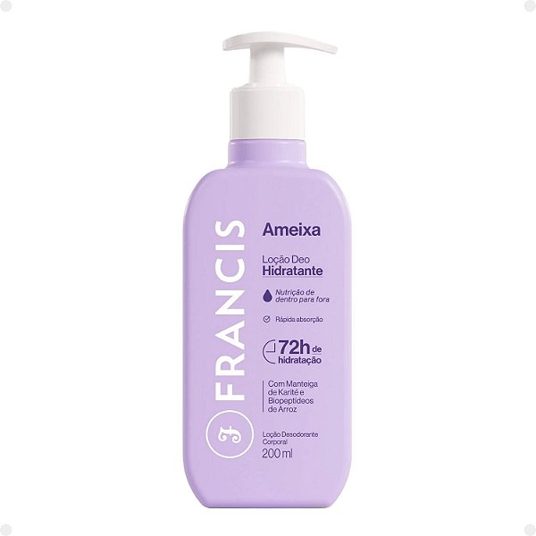 Loção Deo Hidratante Francis Ameixa 200ml