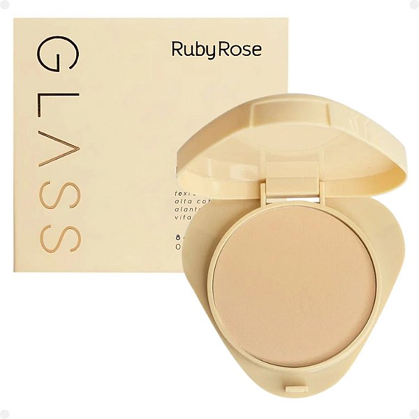 Pó Compacto Ruby Rose Glass Gpf20 Hb-863-2