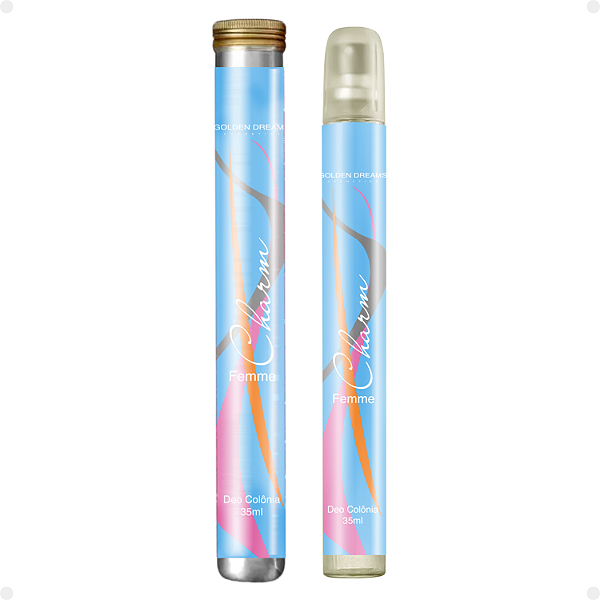 Deo Colônia Golden Dreams Femme Charm 35ml