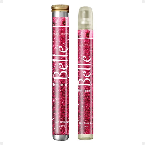 Deo Colônia Golden Dreams Femme Belle 35ml