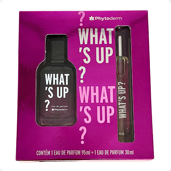 Kit Phytoderm What's Up: Eau de Parfum 95ml e 30ml