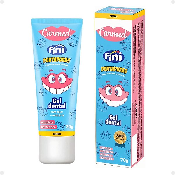 Gel Dental Carmed Fini Dentaduras 70g