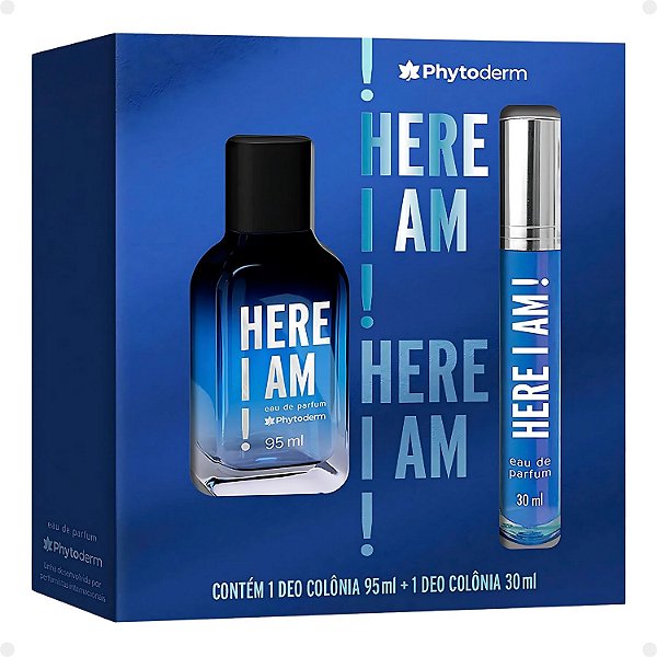 Kit Phytoderm Here I Am: Eau de Parfum 95ml e 30ml