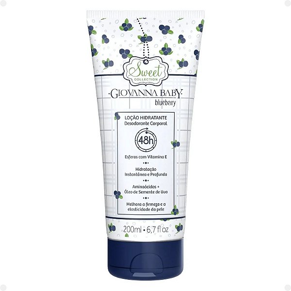 Giovanna Baby Loção Hidratante Blueberry 200ml