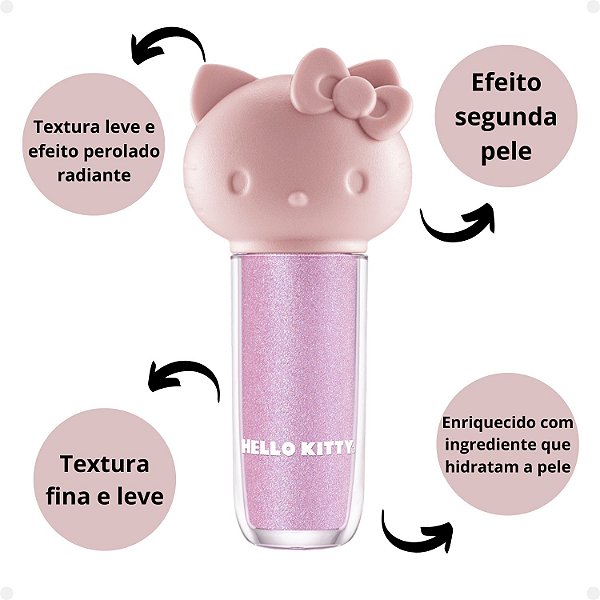 Iluminador Líquido Bruna Tavares Hello Kitty Candy