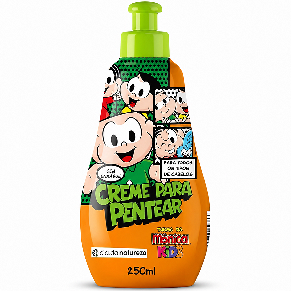 Creme para Pentear Cia da Natureza Turma da Mônica Kids 250ml