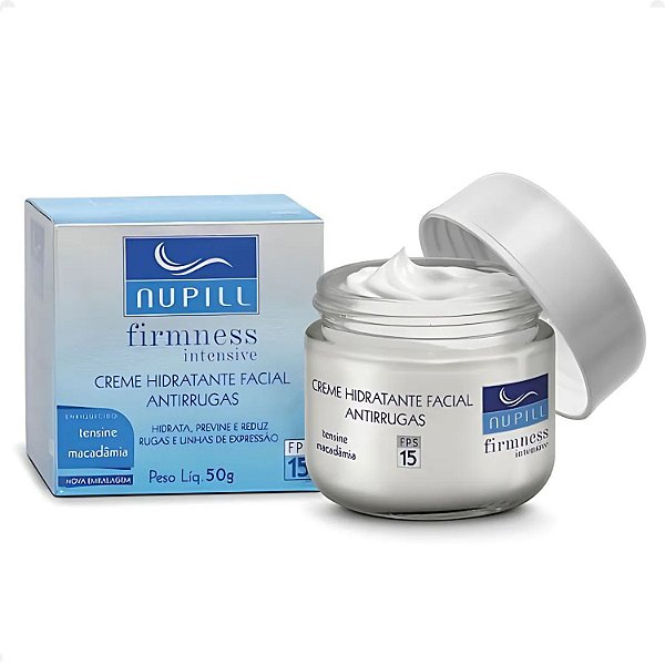 Creme Hidratante Facial Antirrugas Nupill Firmness Intensive Fps 15 50g