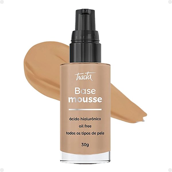 Base Mousse Tracta Média Cobertura Cor 10 30g