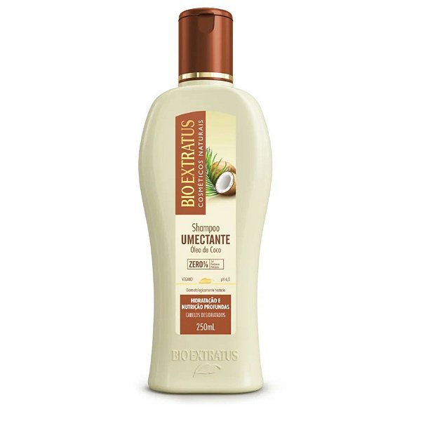 Shampoo Bio Extratus Umectante Óleo de Coco 250ml