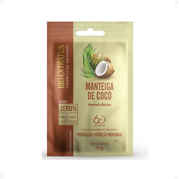 Manteiga de Coco Bio Extratus Umectação Máxima 30g