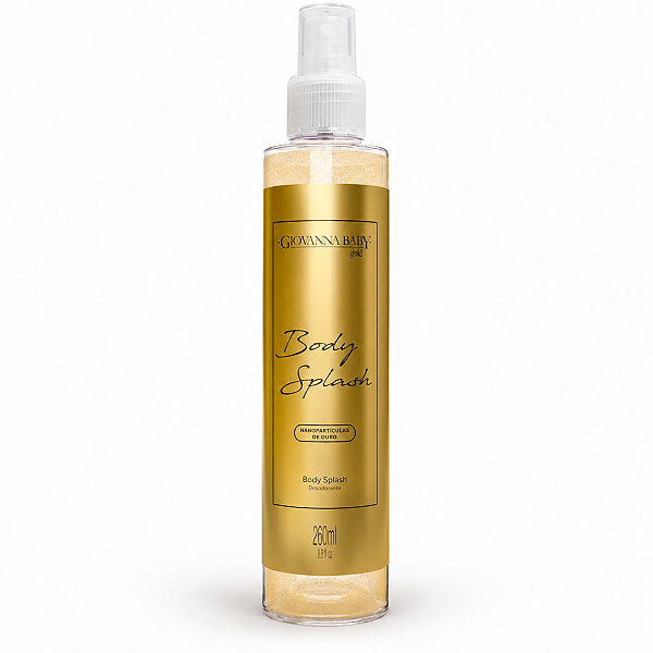 Body Splash Desodorante Giovanna Baby Gold 260ml