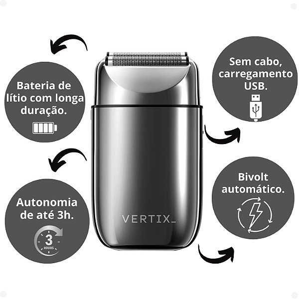 Máquina De Acabamento Vertix Max Shaver