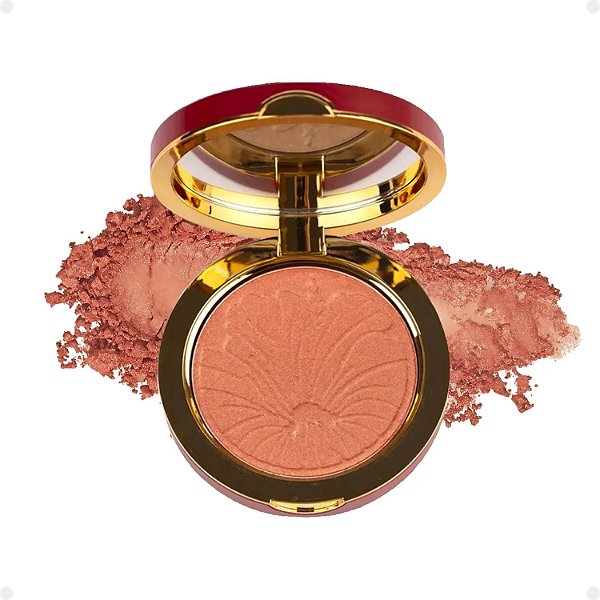 Blush, Iluminador e Sombra Compacto 3x1 Tracta Vanessa Rozan Charme 11g