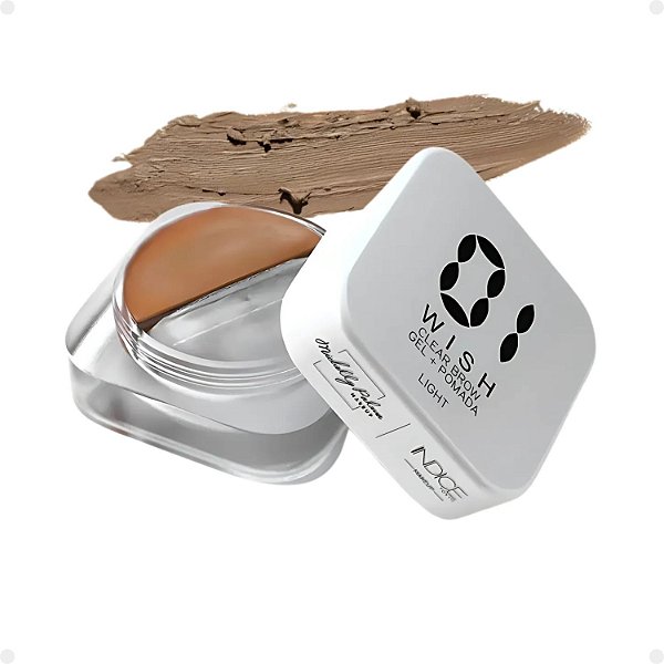 Gel e Pomada de Sobrancelhas Indice Tokyo Wish Clear Brow 01 Light 7g
