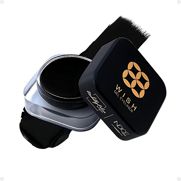 Delineador em Gel Indice Tokyo Wish Gel Eyeliner cor 88 Black 7g