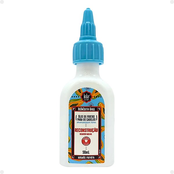 Óleo de Frutas Reconstrução Lola Bem(m)dita Ghee Mamão Papaya 50ml