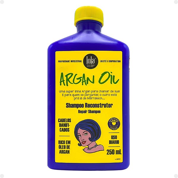 Shampoo Reconstrutor Lola Argan Oil 250ml