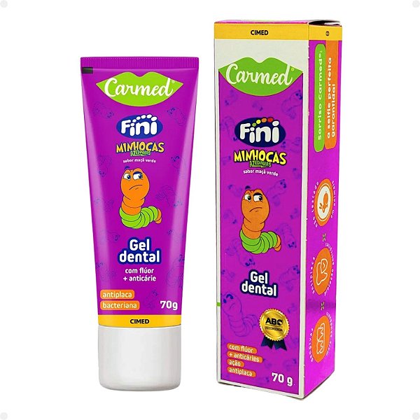 Gel Dental Carmed Fini Minhocas Azedinhas 70g
