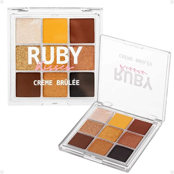 Paleta de Sombras Ruby Kisses Crème Brûlée Rmps16br