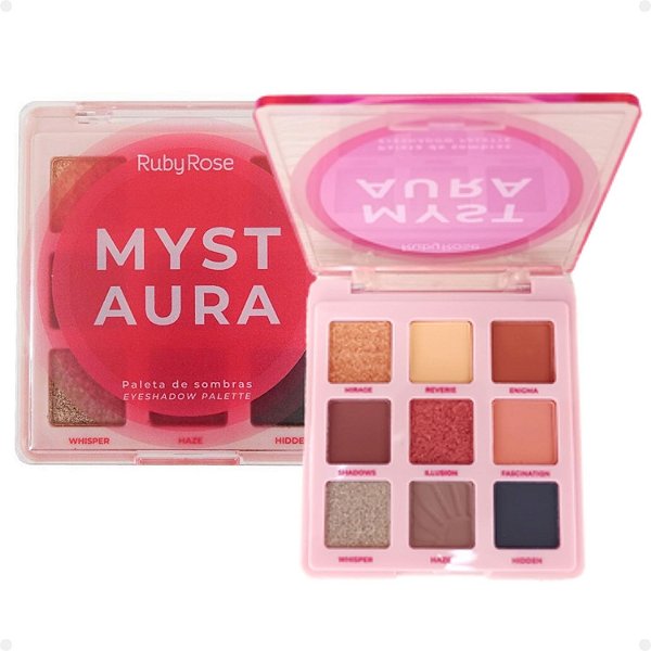 Paleta de Sombras Ruby Rose Myst Aura HB-E2203