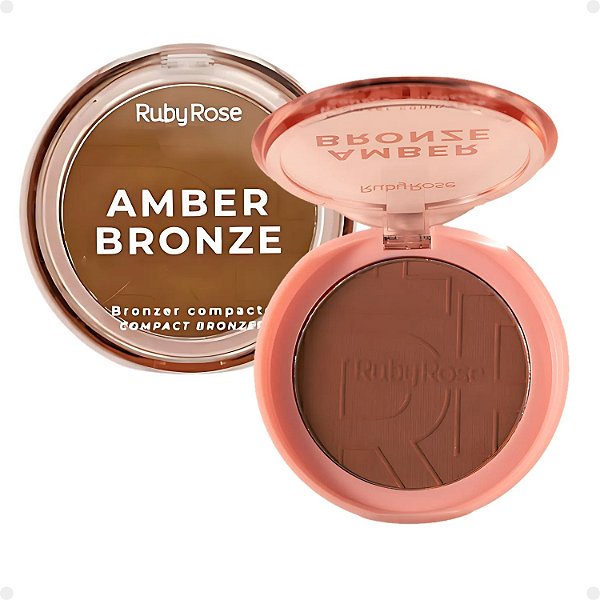 Bronzer Compacto Ruby Rose Amber Bronze Tropical Tan Hb-m202-4