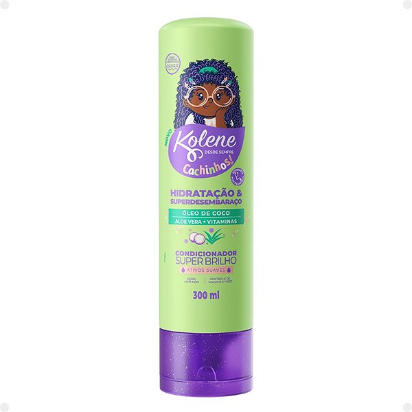 Kit Kolene Cachinhos: Shampoo e Condicionador 300ml