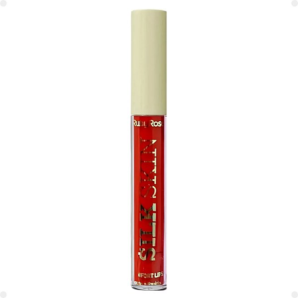 Batom Líquido Ruby Rose Silk Skin Comfort Lips SL04 3,5ml HB-L6201-4