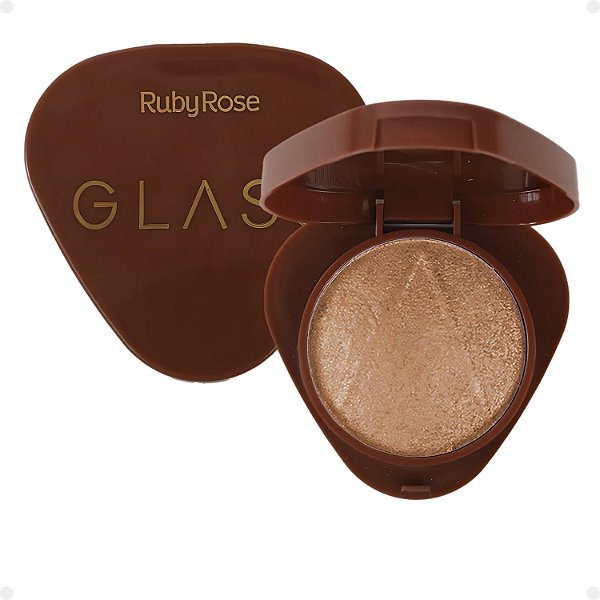 Iluminador Baked Ruby Rose Glass Bh03 Hb-F1604-3