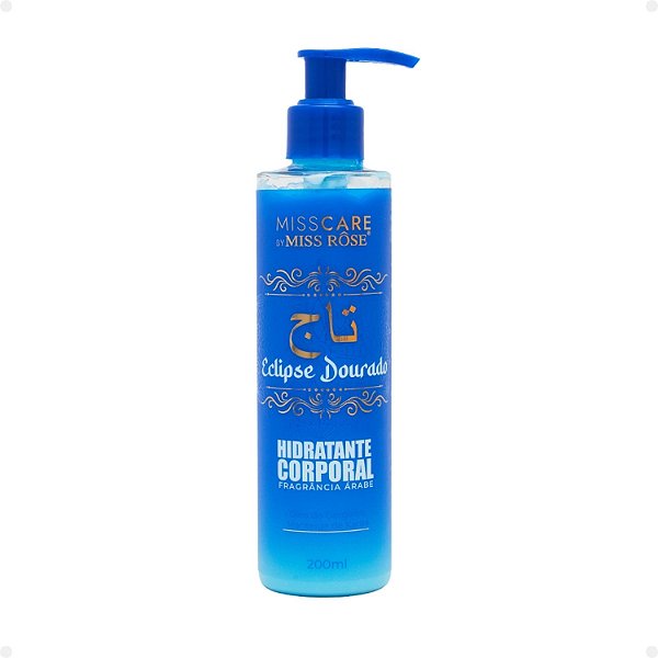Hidratante Corporal Miss Rôse Fragrância Árabe Eclipse Dourado 200ml