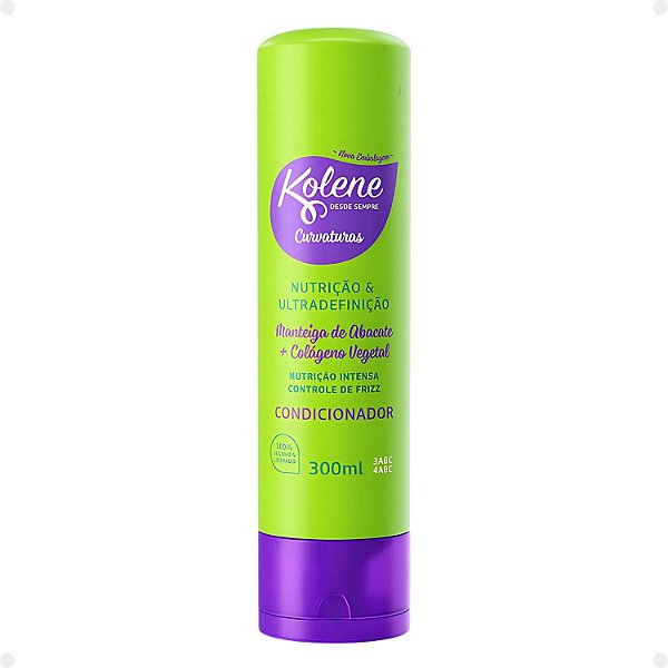 Condicionador Kolene Curvaturas Nutrição e Ultradefinição 300ml