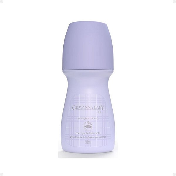 Desodorante Roll-on Antiperspirante Giovanna Baby Lilac 50ml