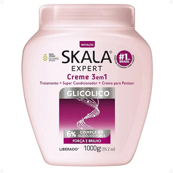 Creme de Tratamento Skala Expert Glicólico 3 Em 1 1000g