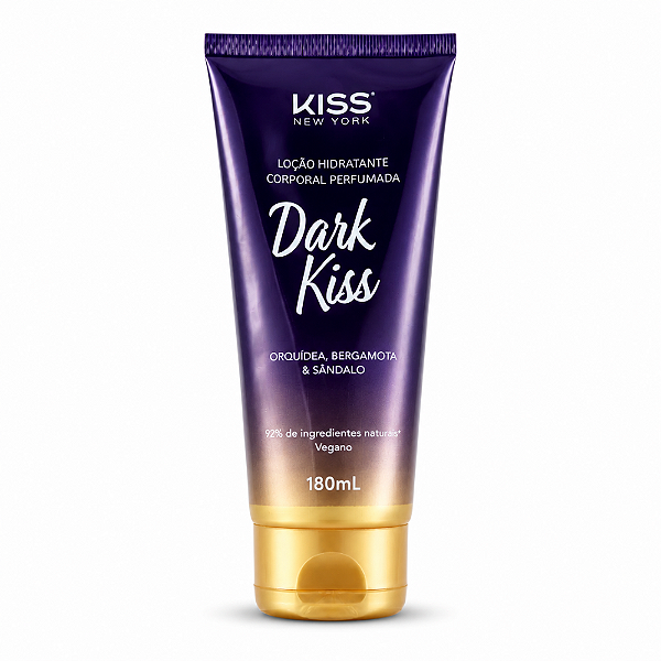 Loção Hidratante Corporal Kiss New York Dark Kiss LCB07B 180ml