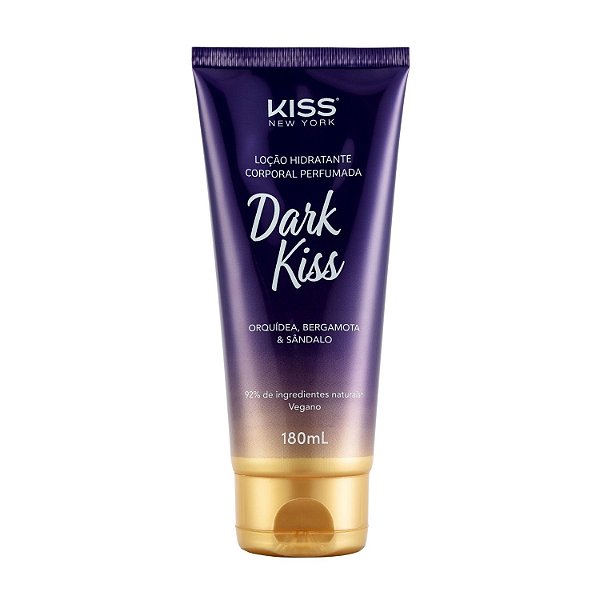 Loção Hidratante Corporal Kiss New York Dark Kiss LCB07B 180ml
