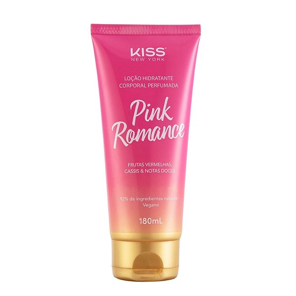 Loção Hidratante Corporal Kiss New York Pink Romance LCB08B 180ml