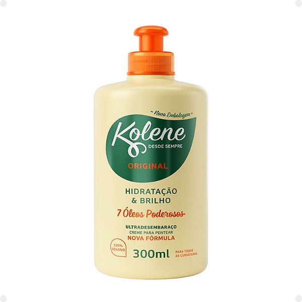 Creme para Pentear Kolene Original Hidratação e Brilho 300ml