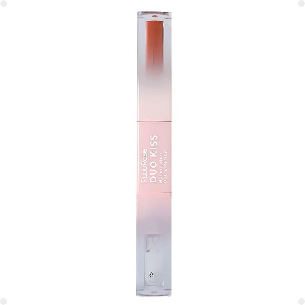 Batom Duo Ruby Rose Duo Kiss DK08 HB-L6203-8