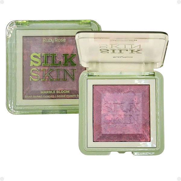 Blush Baked Mosaico Ruby Rose Silk Skin Marble Bloom Midnight Mauve Hb-F1001-5
