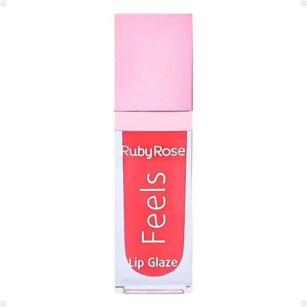 Gloss Lip Glaze Ruby Rose Feels Cor 076 7,2ml