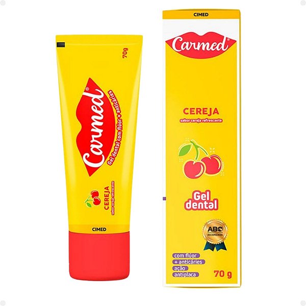 Gel Dental Carmed Cereja 70g